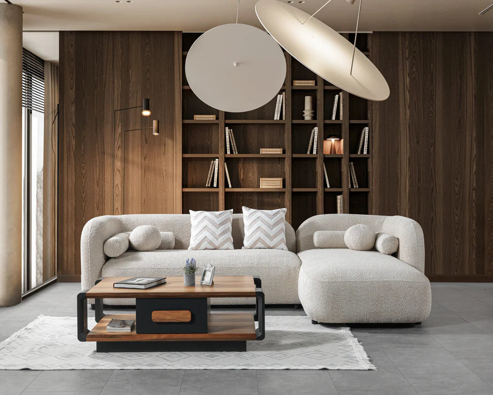 Liva Sand Boucle RAF Sectional