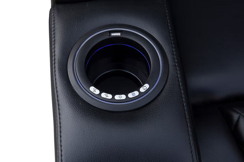 S1890 Bomer White Power Reclining Sofa Set