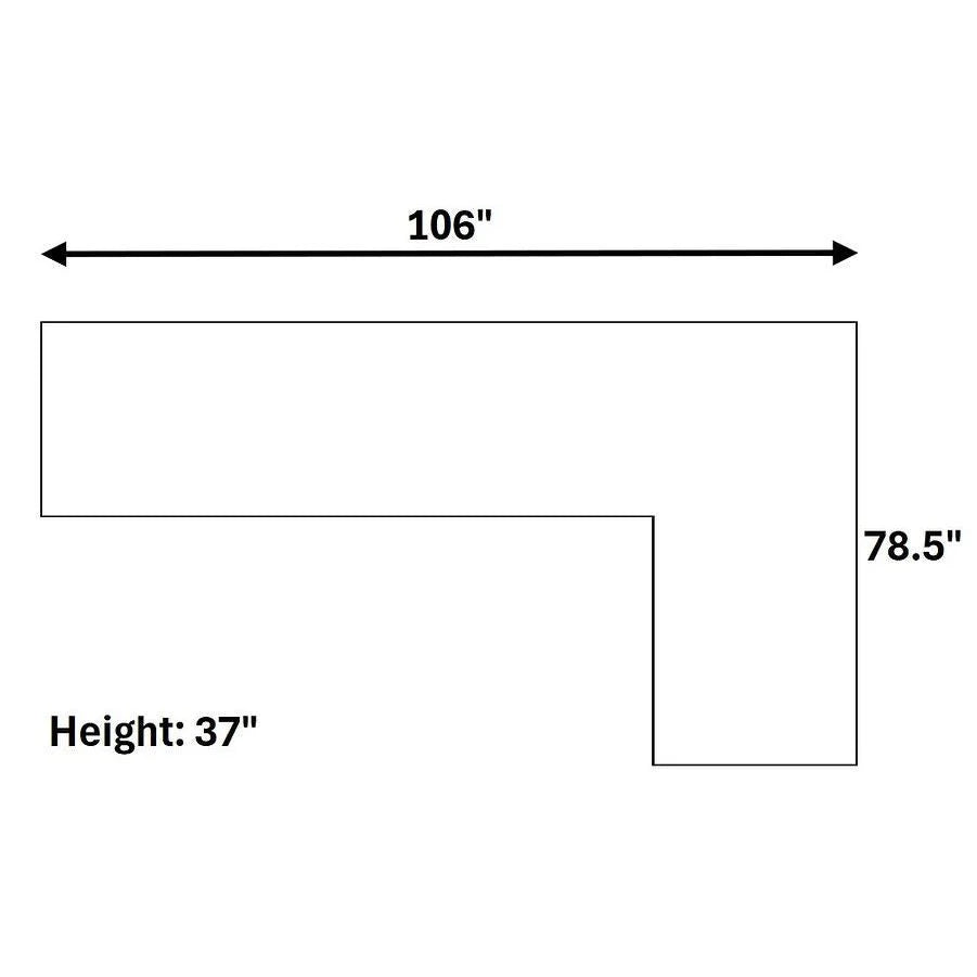 S300 Gia Ivory Sectional