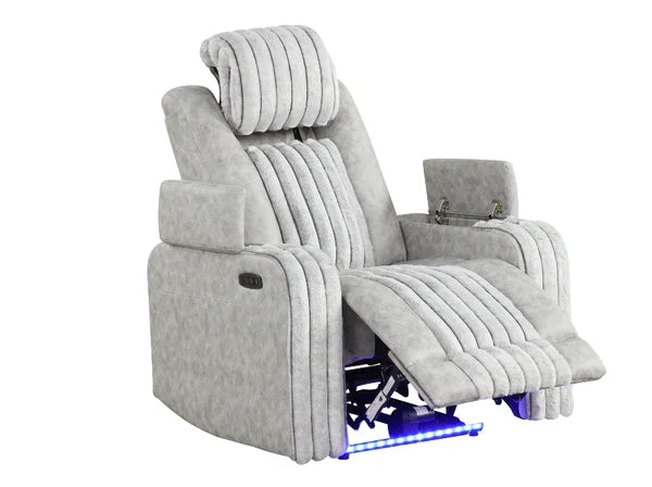 S4225 Lita Grey Power Reclining Set