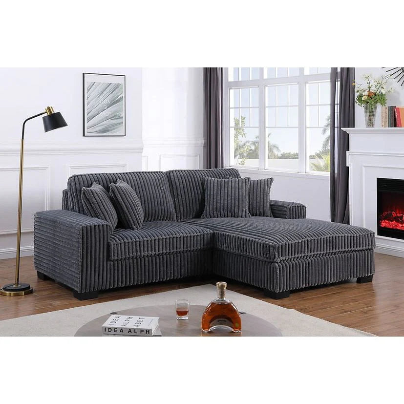 S860 Comfy II Gray 2pcs Sectional
