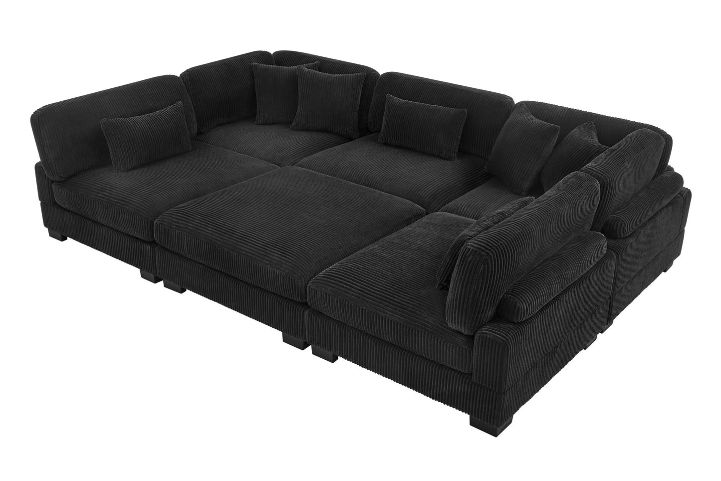 S862 Supreme (Black) Sectional