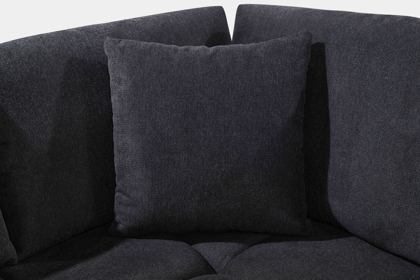 S863 Uptown Black Sectional