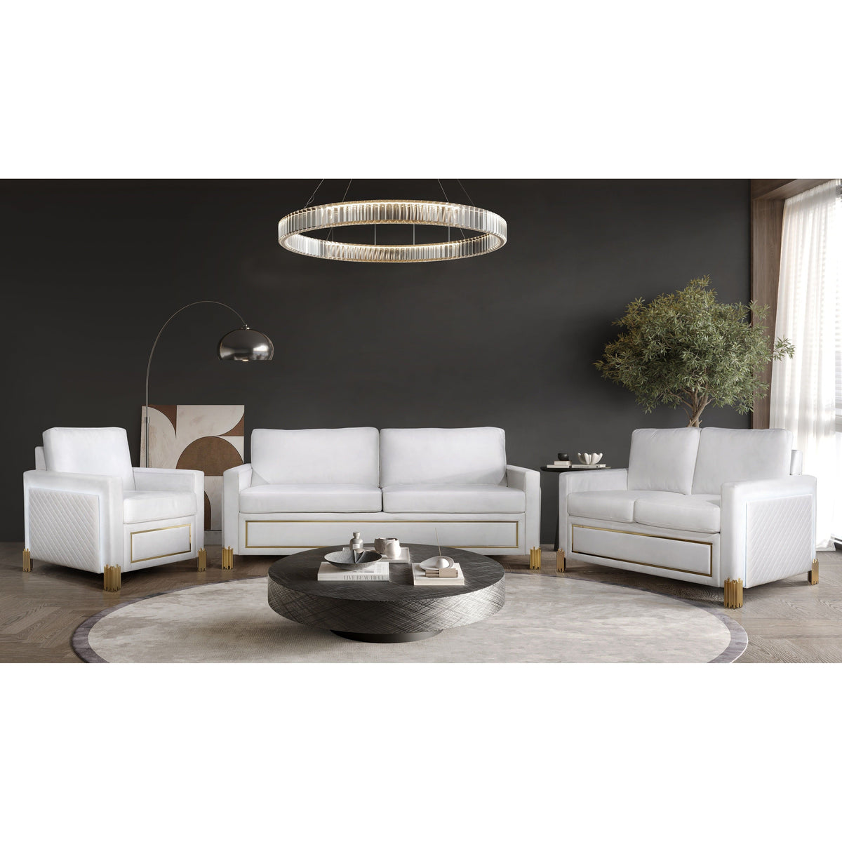 S9060 Glamor Collection - Sofa & Loveseat