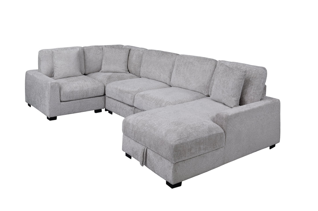 Serena Gray Modular Oversized Sectional