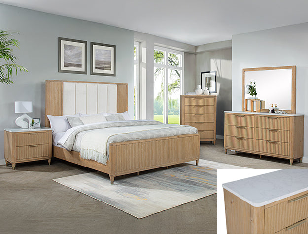 SETB1450 Kara 5pcs Bedroom Set