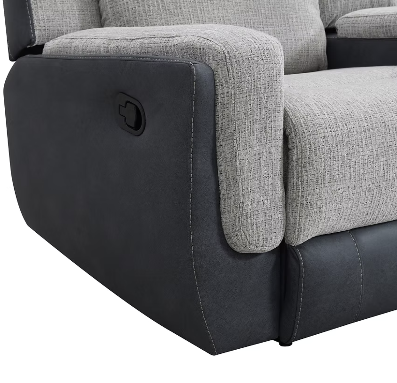 S9870 Wilbert Grey Fabric Reclining Sofa Set