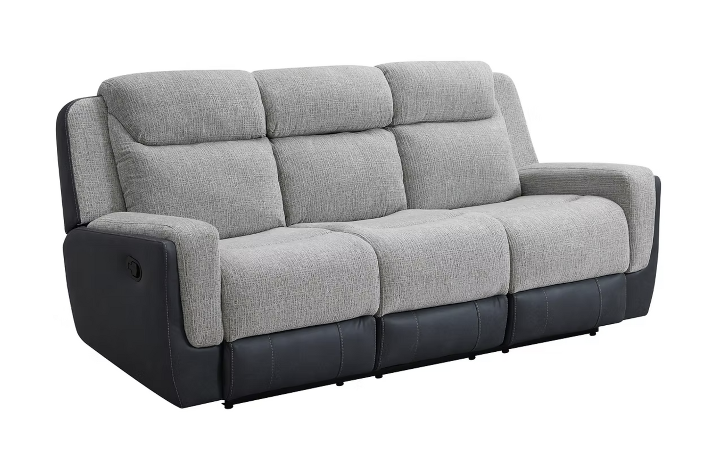 S9870 Wilbert Grey Fabric Reclining Sofa Set
