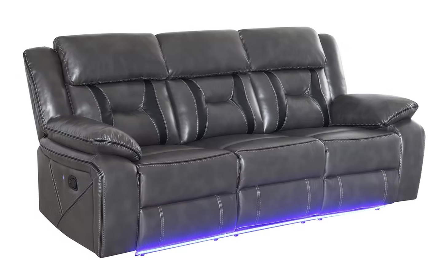 3pcs S8098 Concord Grey Reclining Sofa Set