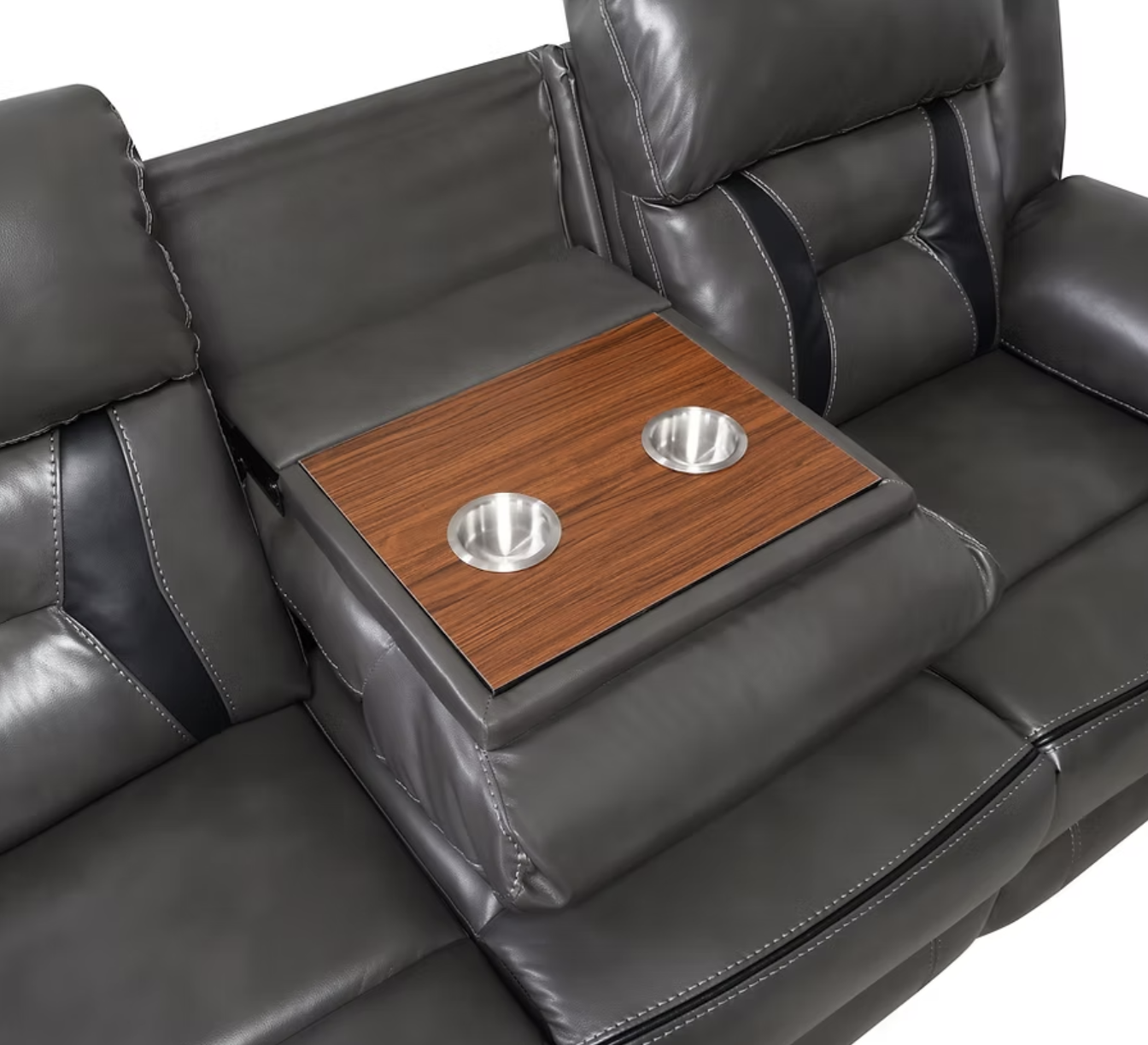 3pcs S8098 Concord Grey Reclining Sofa Set