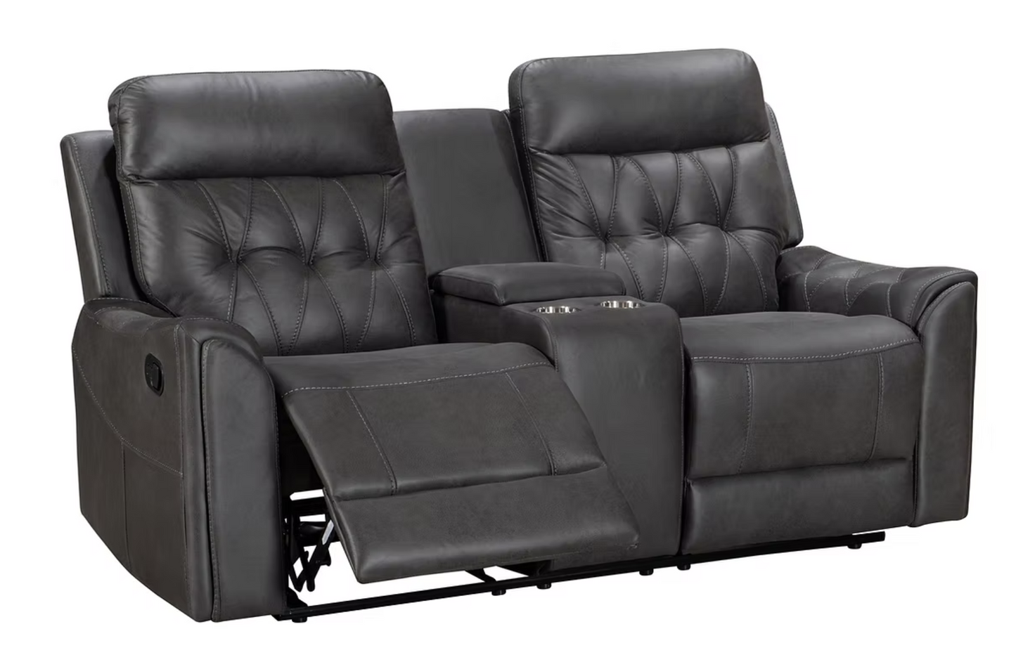 S6500 Rita Grey Reclining Sofa Set