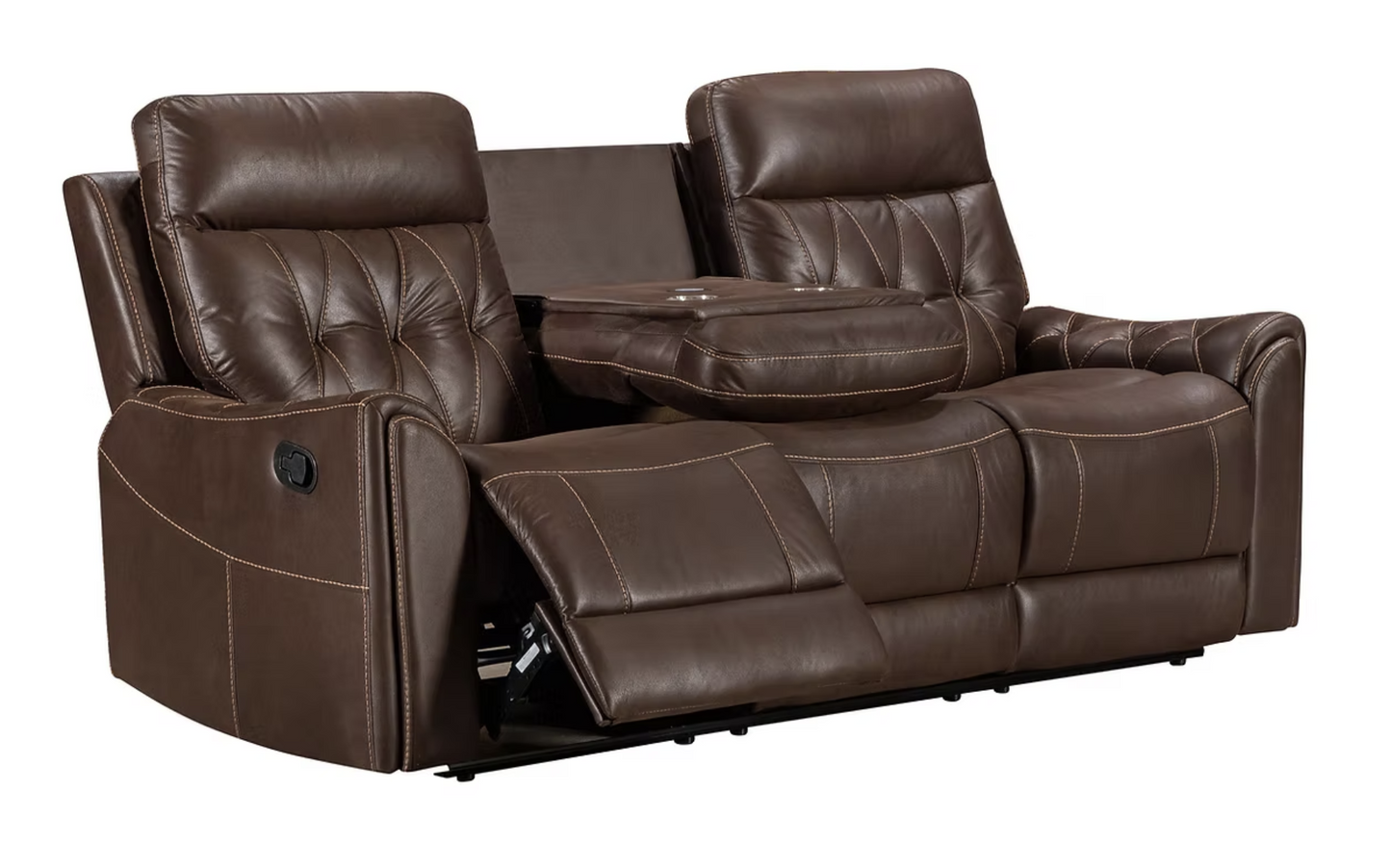 S6500 Rita Brown Reclining Sofa Set