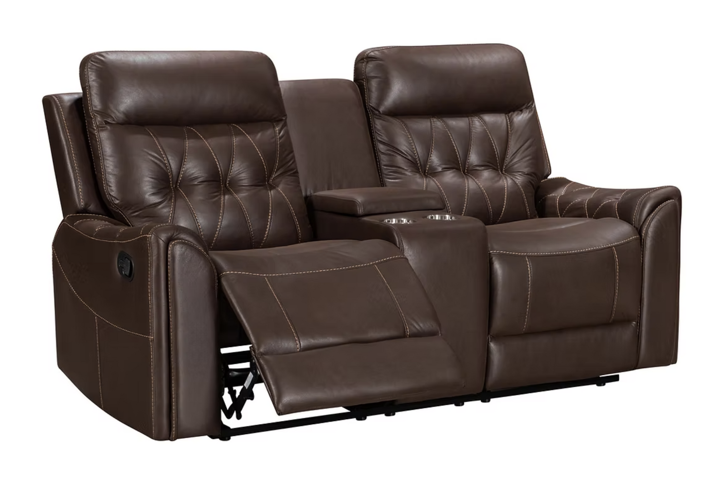 S6500 Rita Brown Reclining Sofa Set