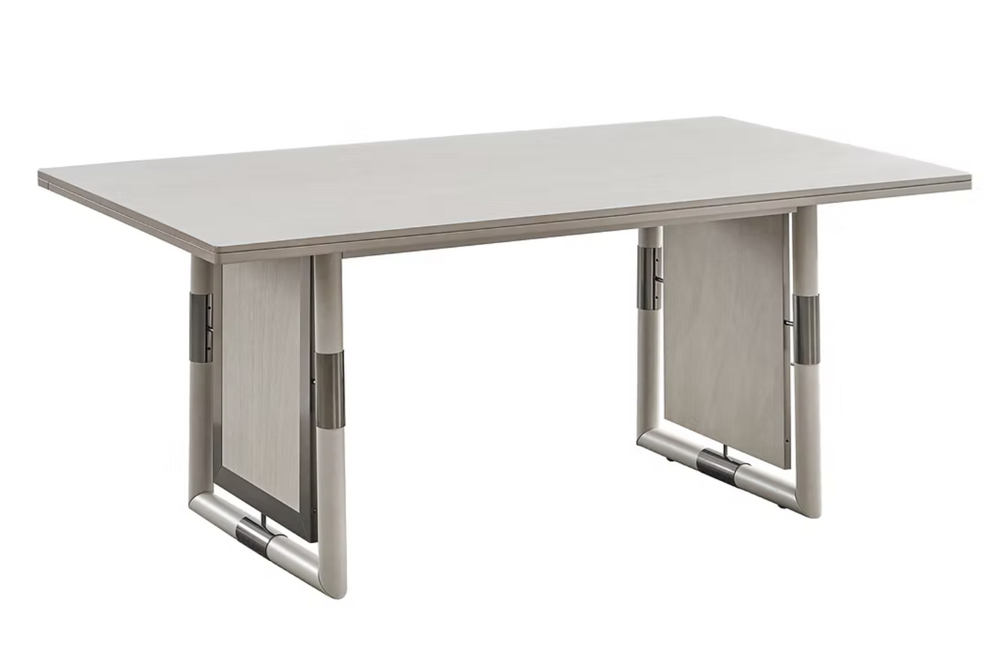 7pcs D9070 Urban Cream Finish Dining Set