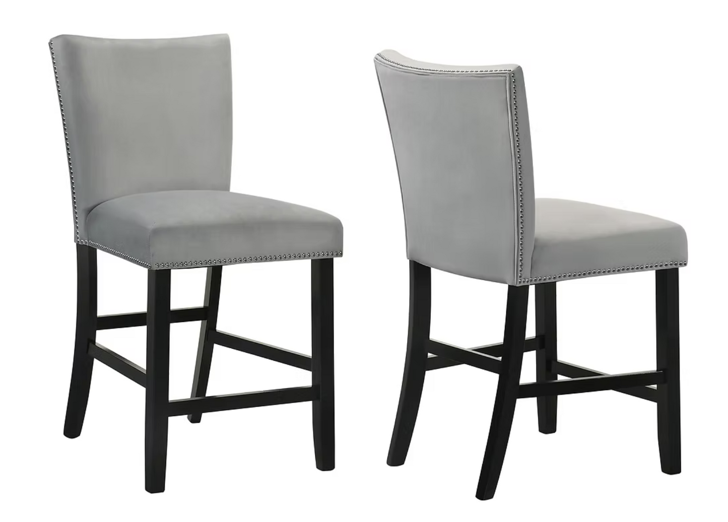 D1236 Valentino Grey Genuine Marble Dining Set