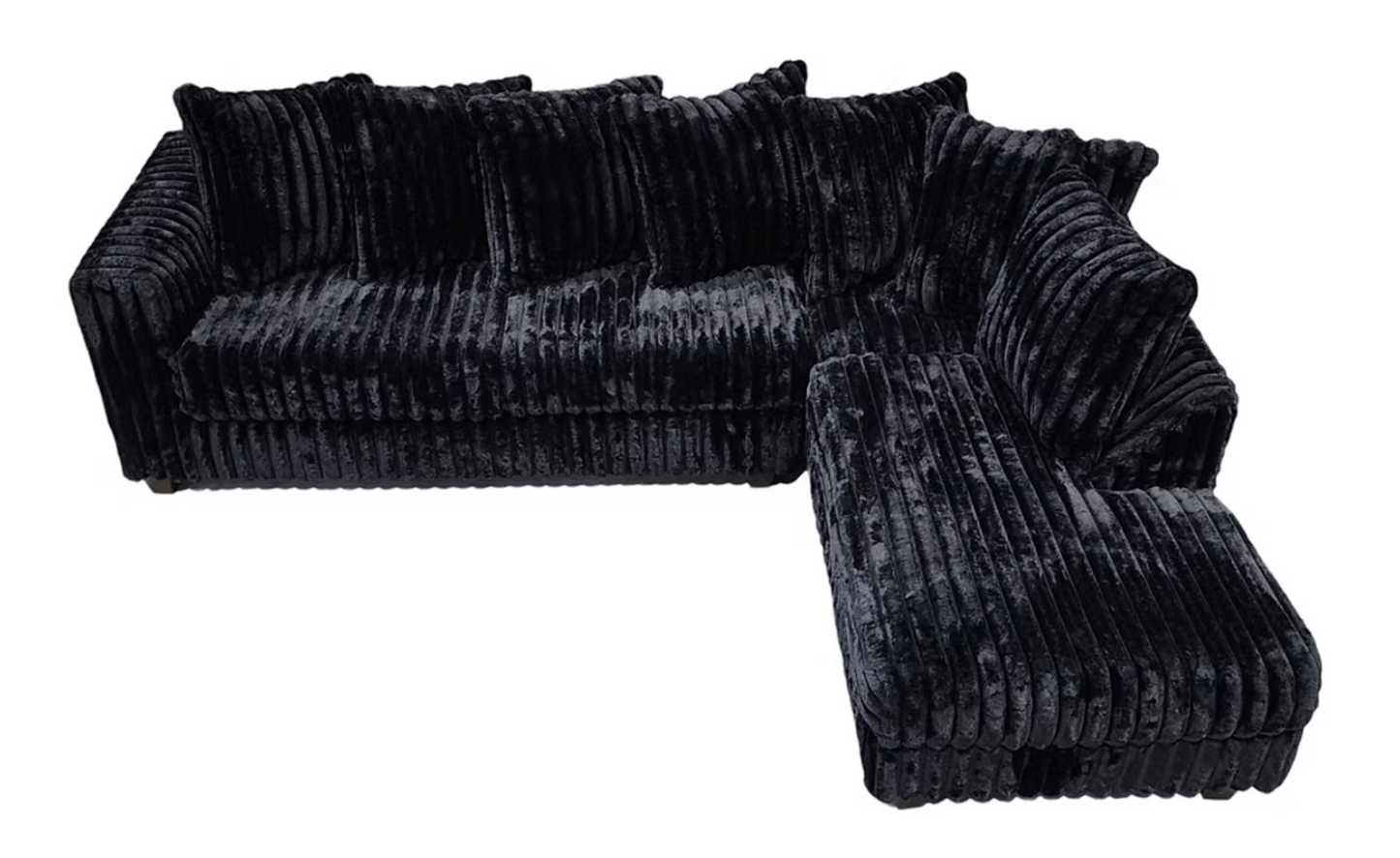 S300 Gia Black Sectional