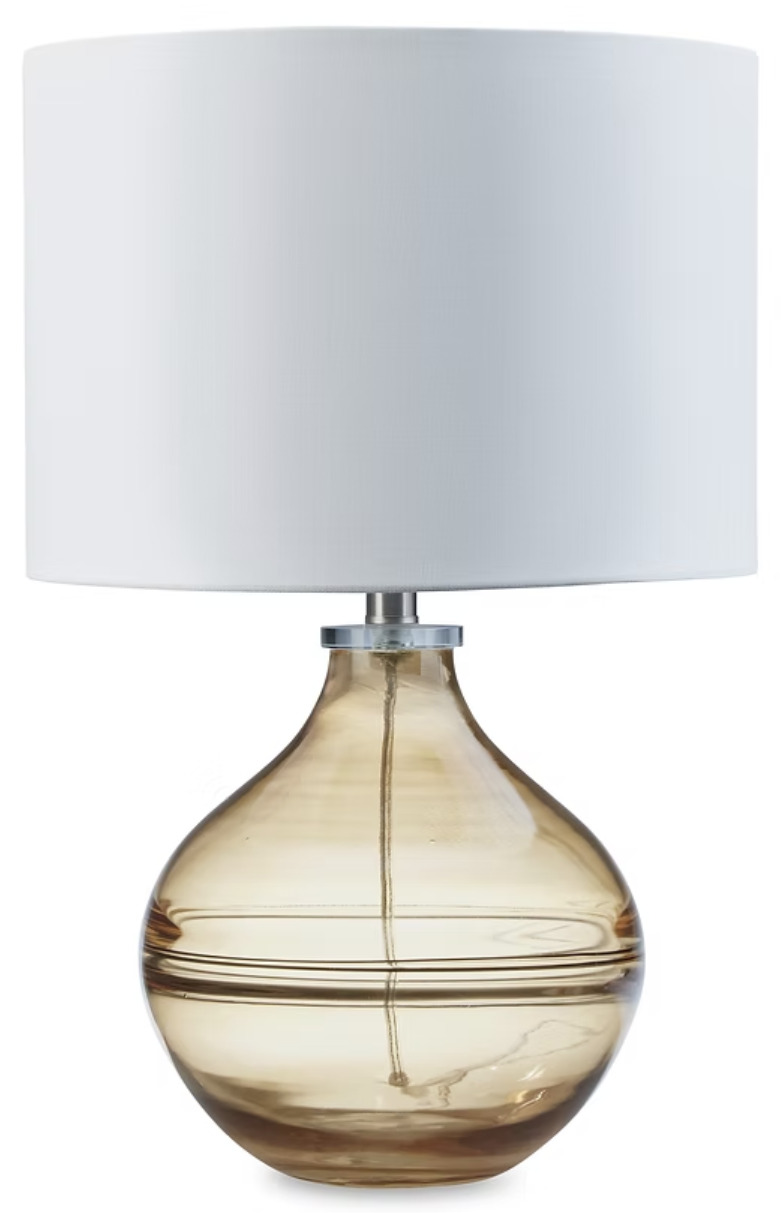 Ashley L430764 Lemmitt Glass Lamp