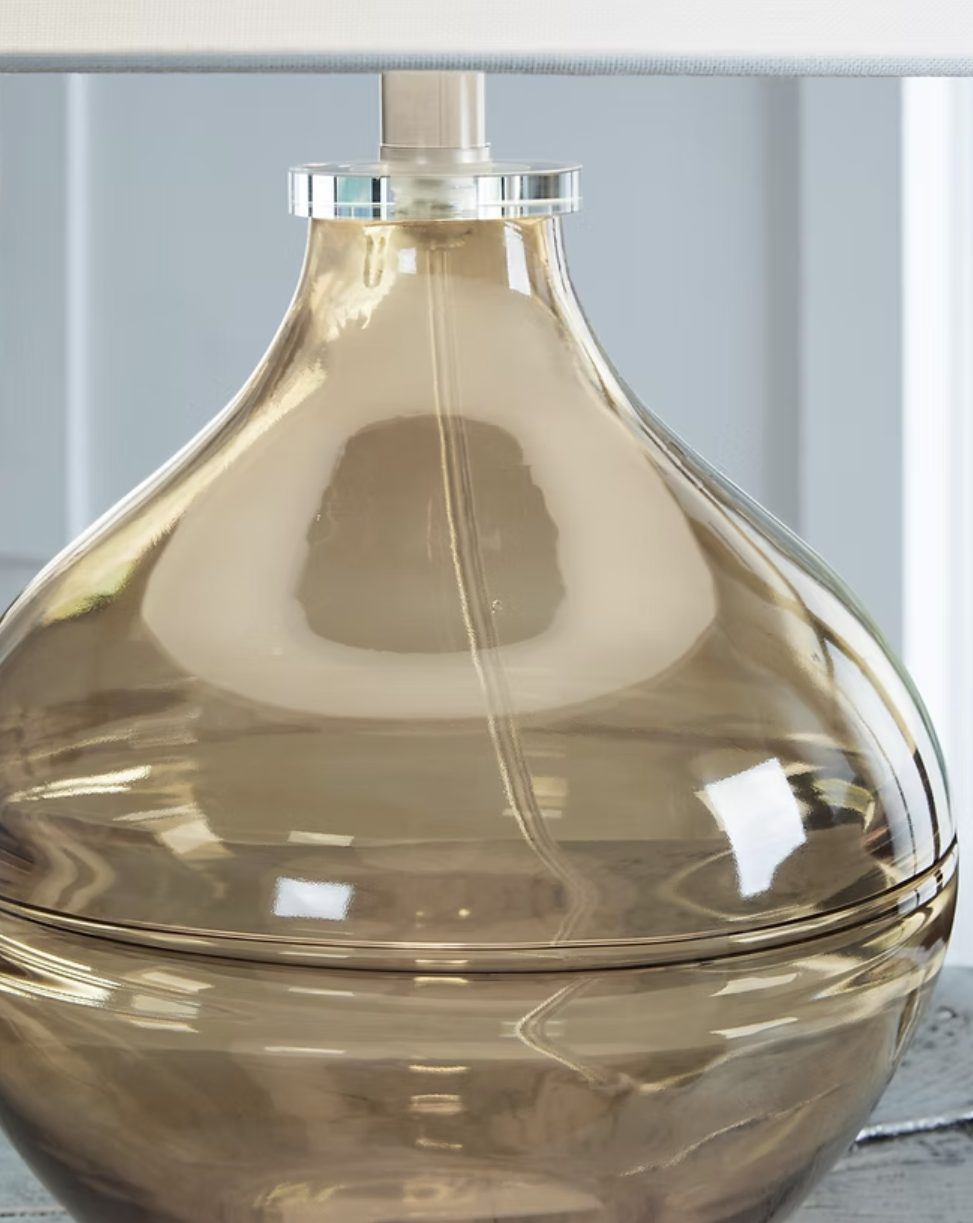 Ashley L430764 Lemmitt Glass Lamp