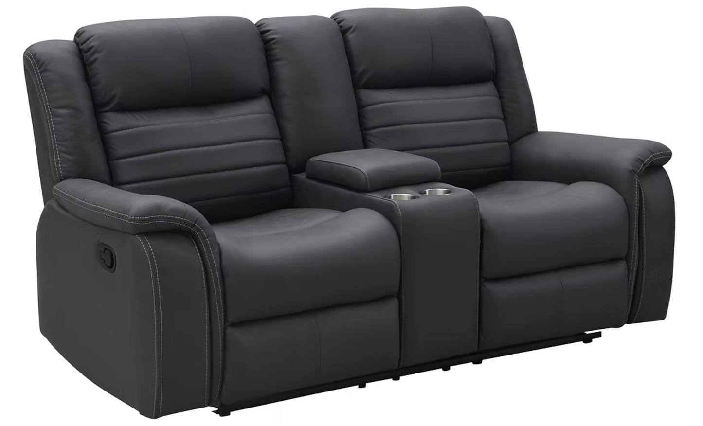 3pcs S7330 Max Grey Reclining Sofa Set