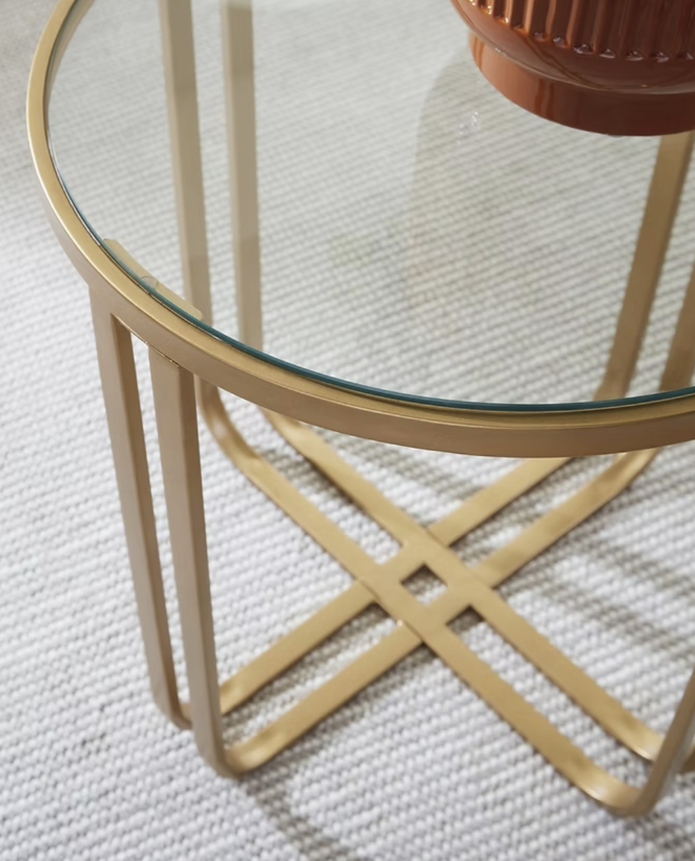 3pcs Ashley T398-13 Coffee Table Set