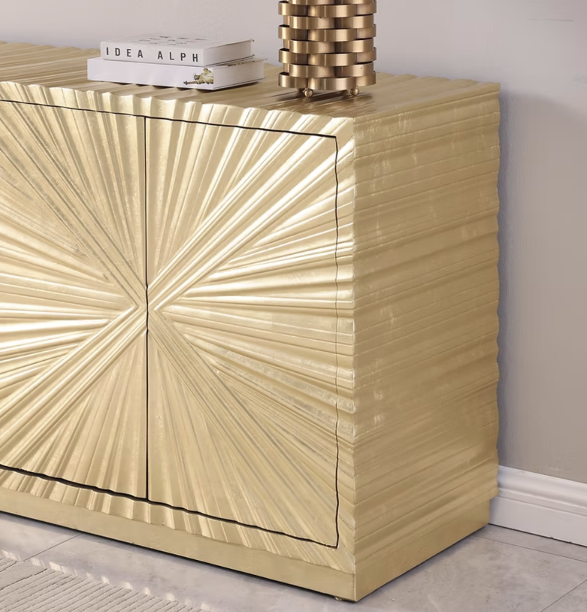A-C09 Helios Gold Leaf Console