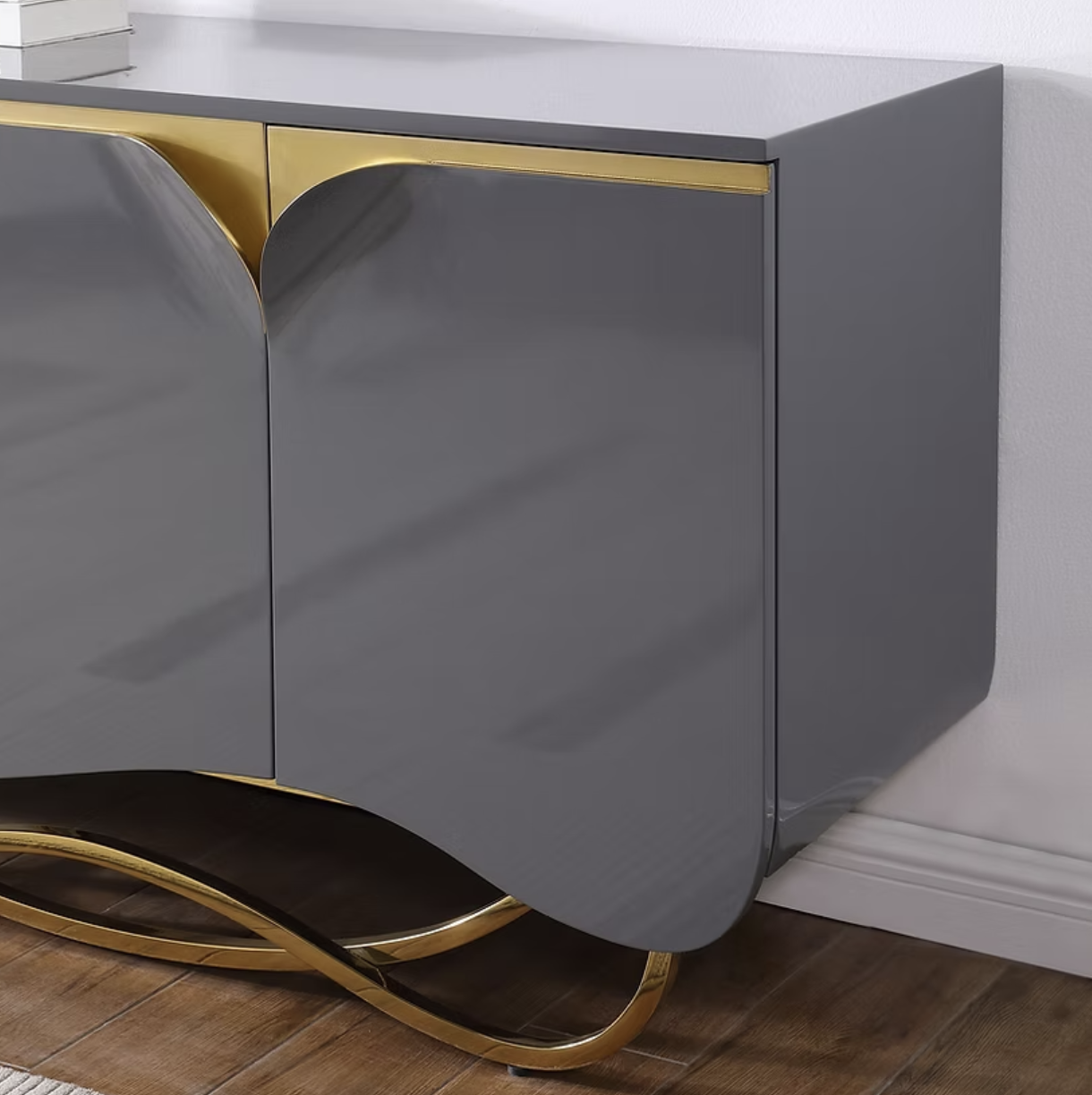 A-C15 Brivo Grey Console Table