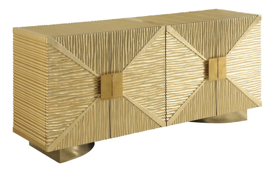 A-C11 Salma Gold Console Table