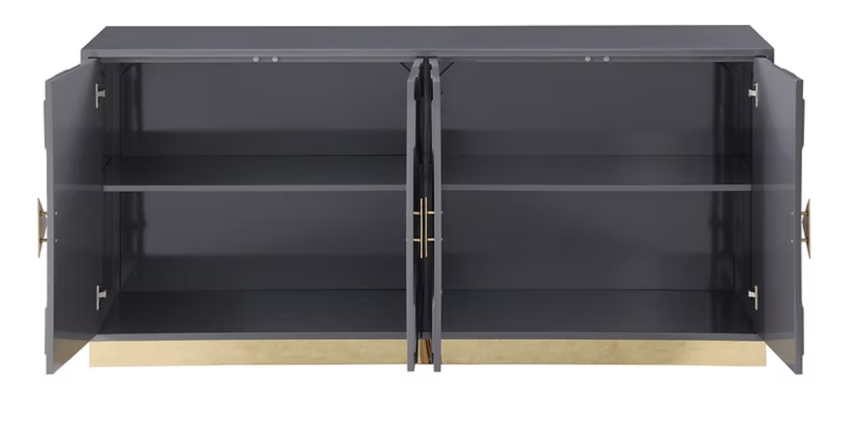 A-C12 Paros Grey Console Table