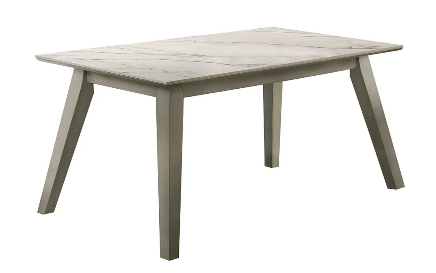 7pcs D1451 Dorri Marble Top Dining Set