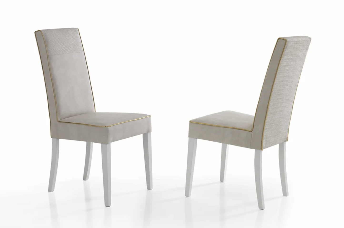 7pcs Vogue High Gloss Italian Dining Set