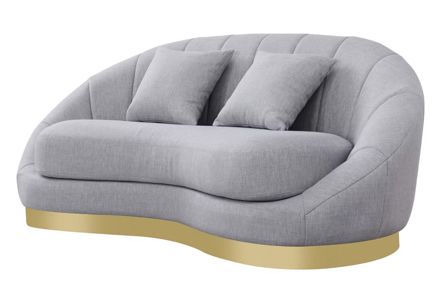 S4046 Olena Dove Grey Sofa & Loveseat