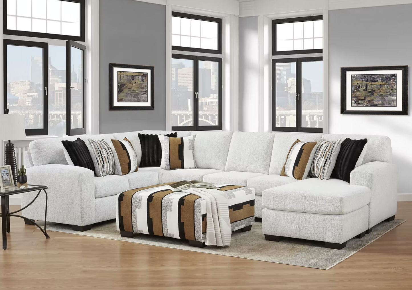 S6950 Shay Arctic Beige Sectional