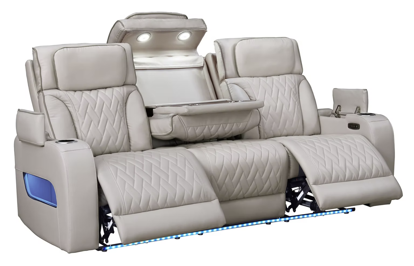 3pcs S2024 Skyline Sand Power Reclining Sofa Set