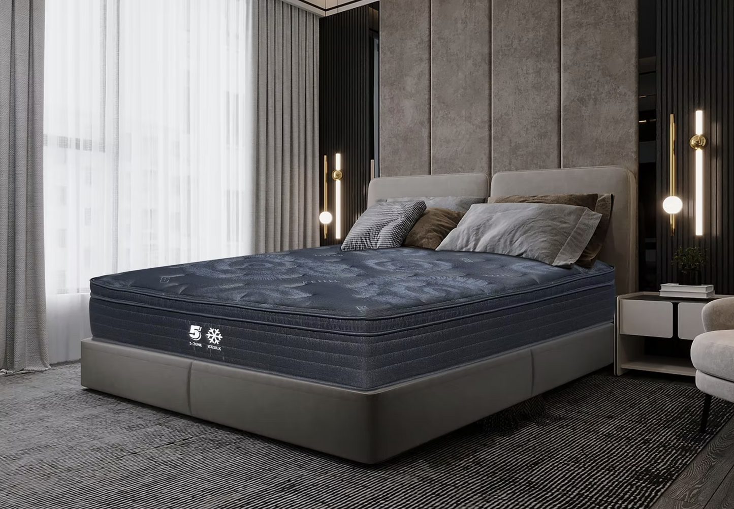 Midnight Lux 15" Plush Mattress