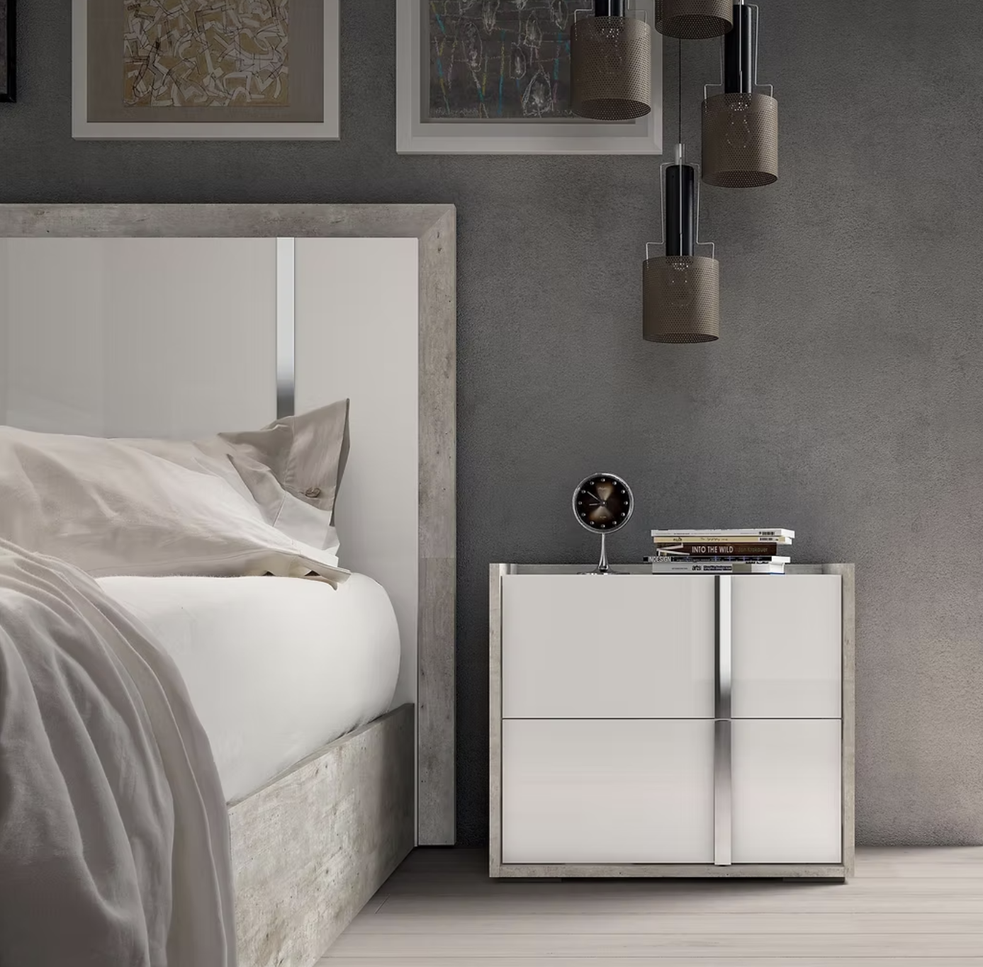 5pcs Treviso Italian Bedroom Set