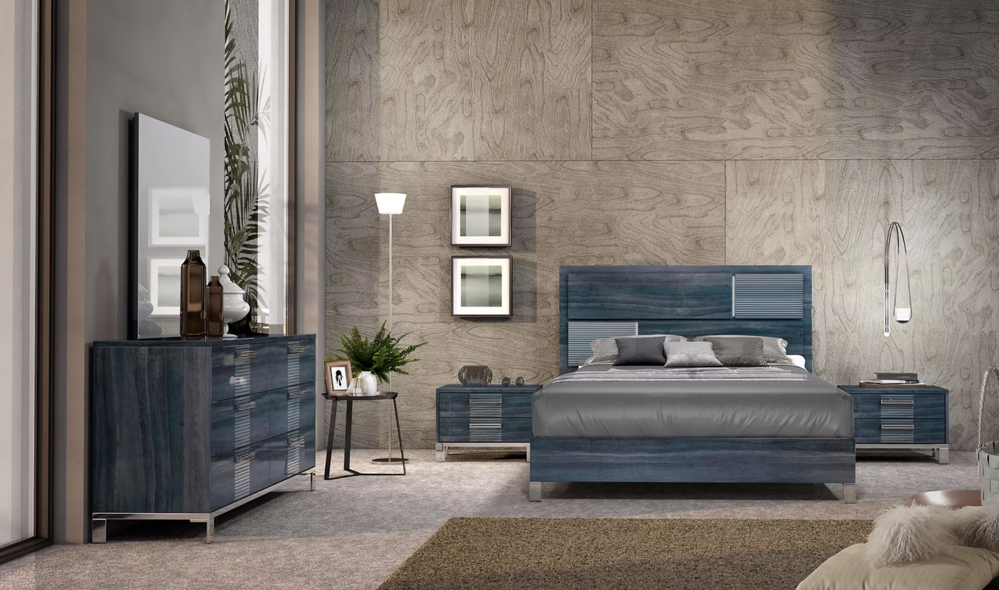 5pcs Delia Italian Bedroom Set