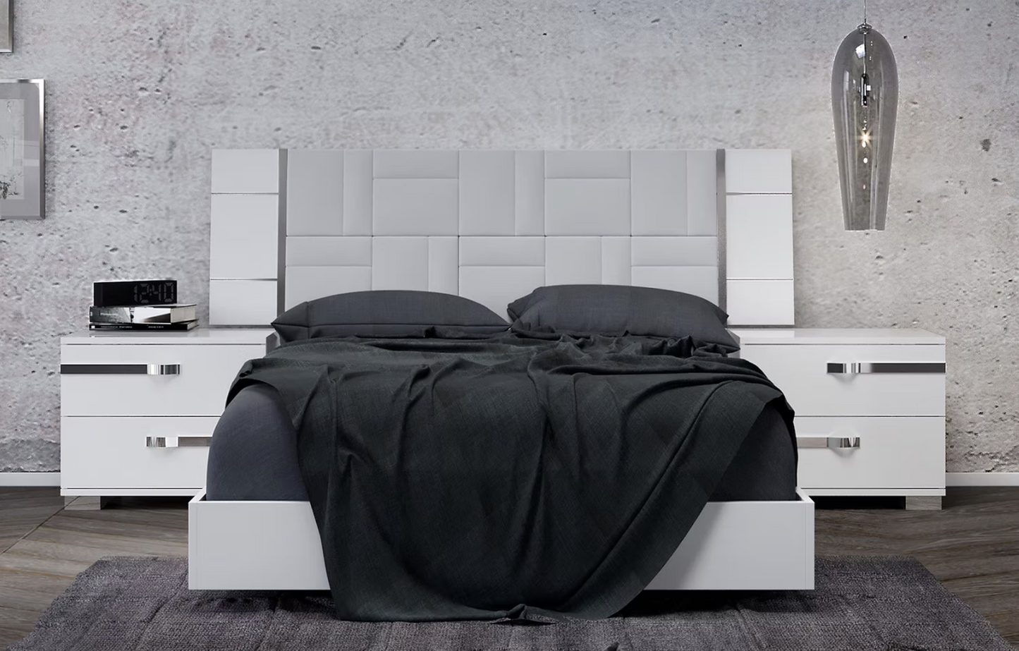 4pcs Dream Geo Italian Bedroom Set