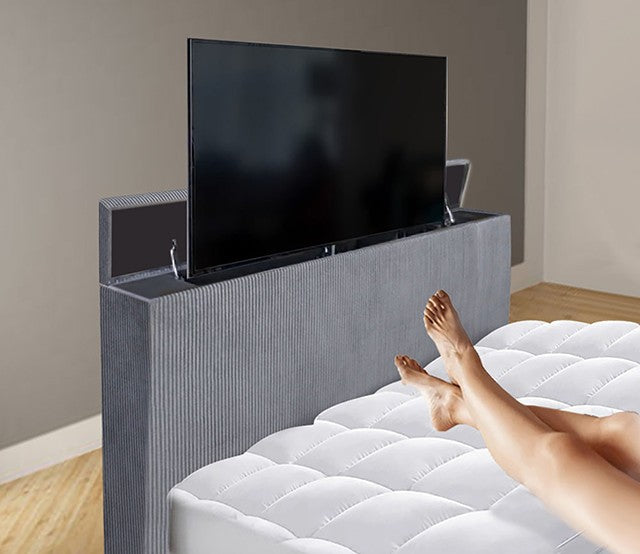 Sumter Gray Bed Frame