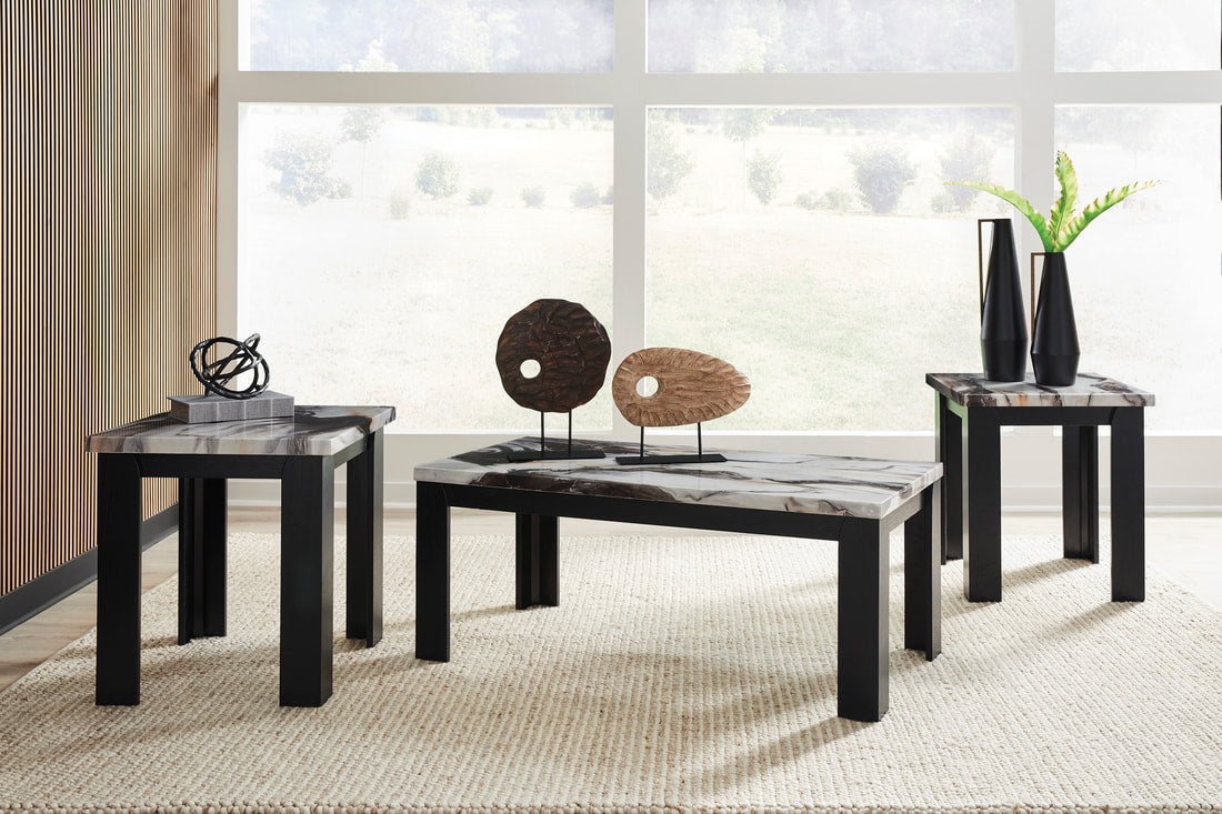 T255-13 Dark Brown Occasional Tables