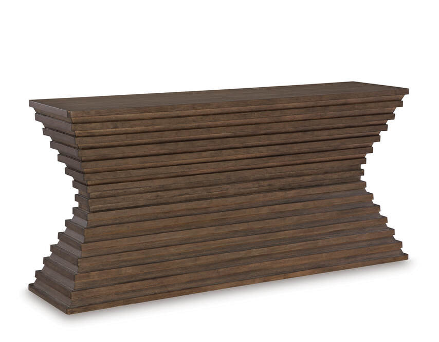 T821-4 Warm Brown Sofa Table