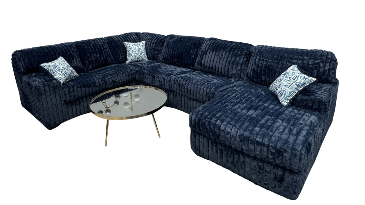 S319 Austin Blue Sectional