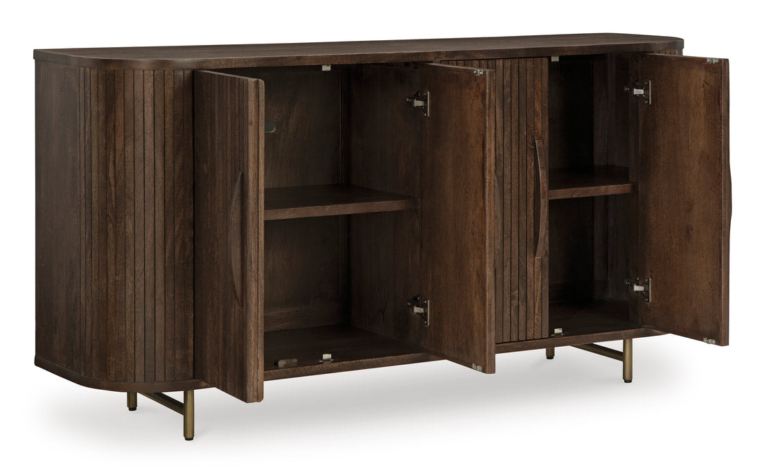 A4000571 Wood Accent Cabinet