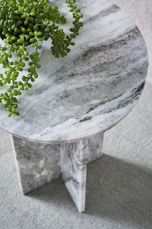 A4000610 Marble Accent Table