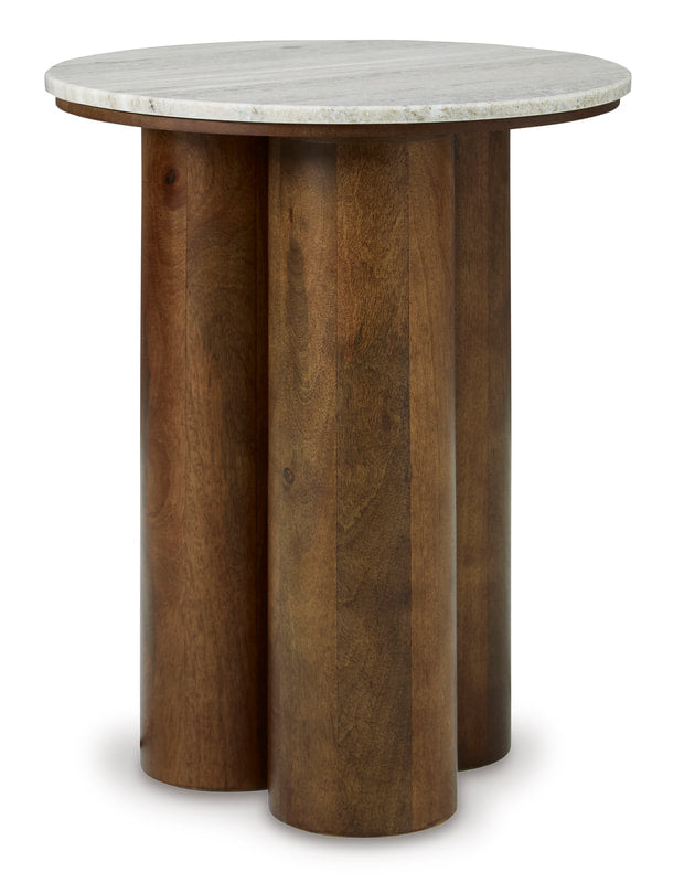 A4000623 Marble Top Accent Table