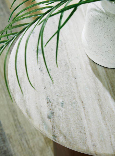A4000623 Marble Top Accent Table