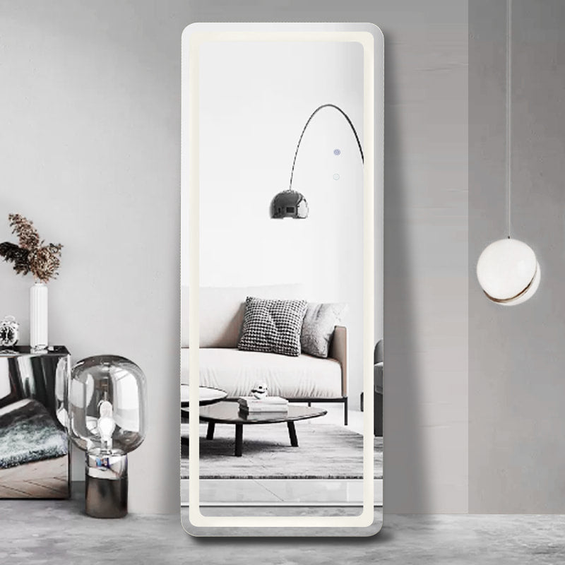 A9 Floor Mirror with LED & Bluetooth Speaker