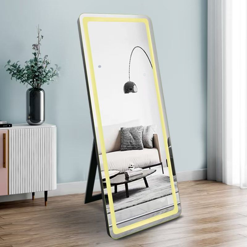 A9 Floor Mirror with LED & Bluetooth Speaker