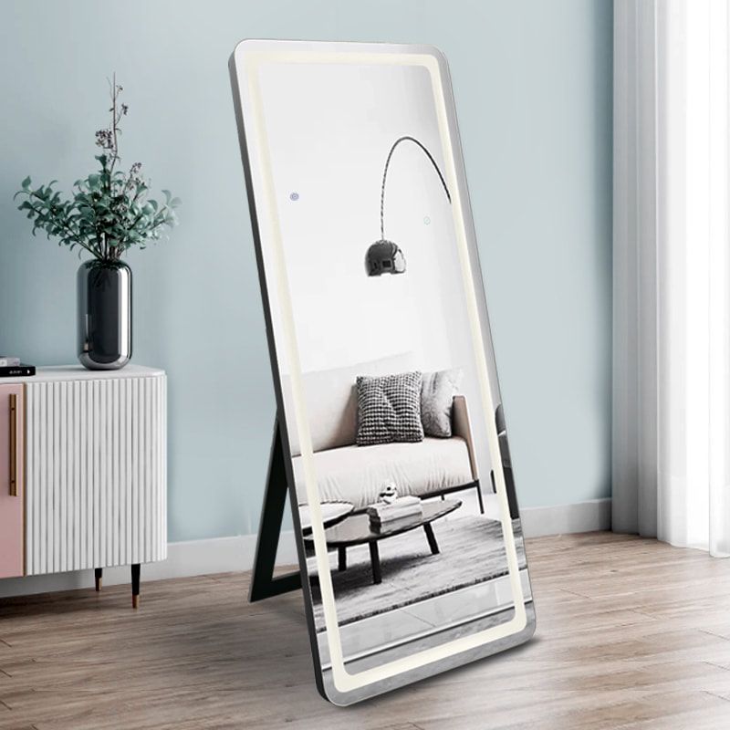 A9 Floor Mirror with LED & Bluetooth Speaker