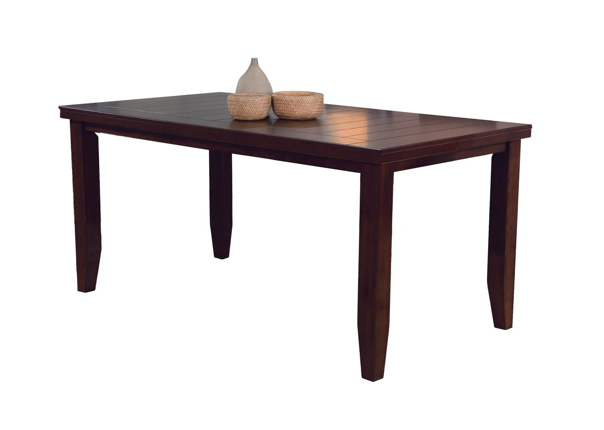6pcs Bardstown Cherry Brown Counter Dining Room Set