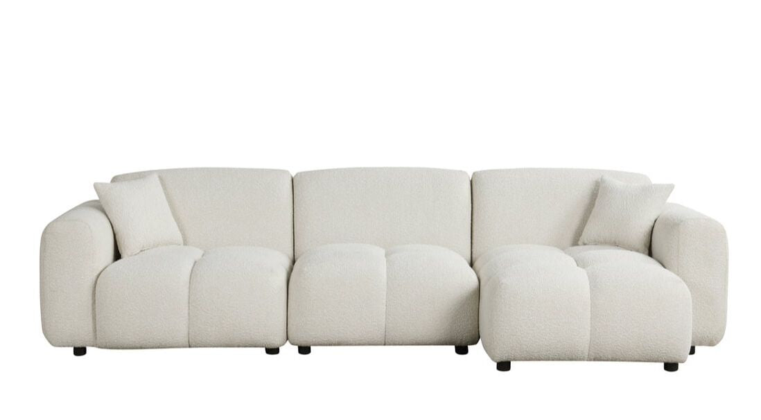 Bella Sand Boucle Sectional